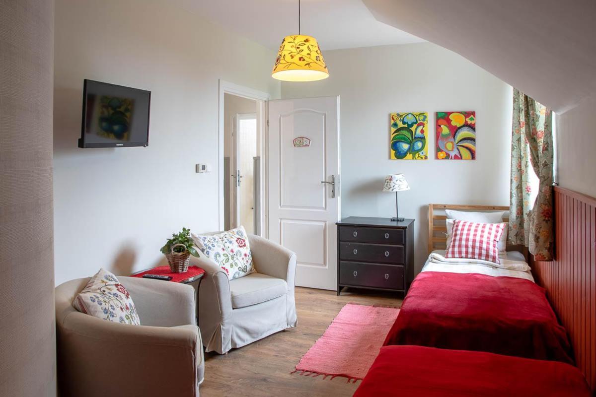 Villa Sokole Ranczo à Biskupice Kocurów Extérieur photo