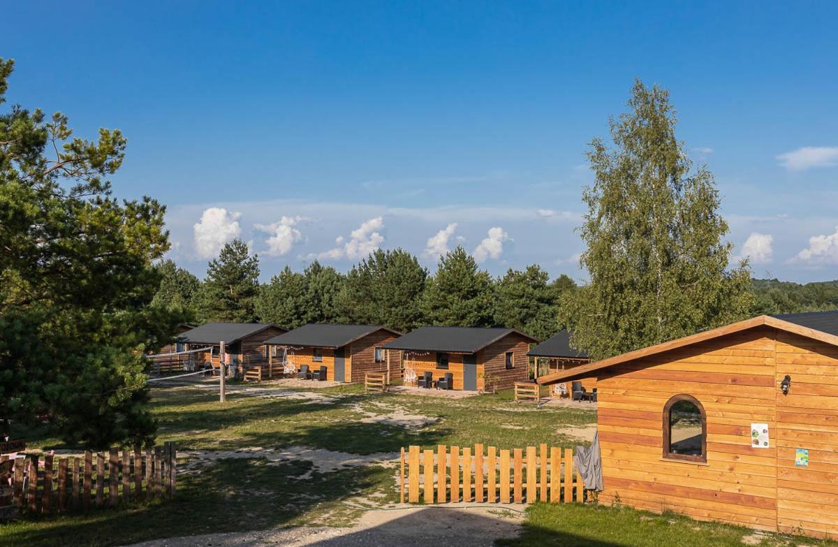 Villa Sokole Ranczo à Biskupice Kocurów Extérieur photo