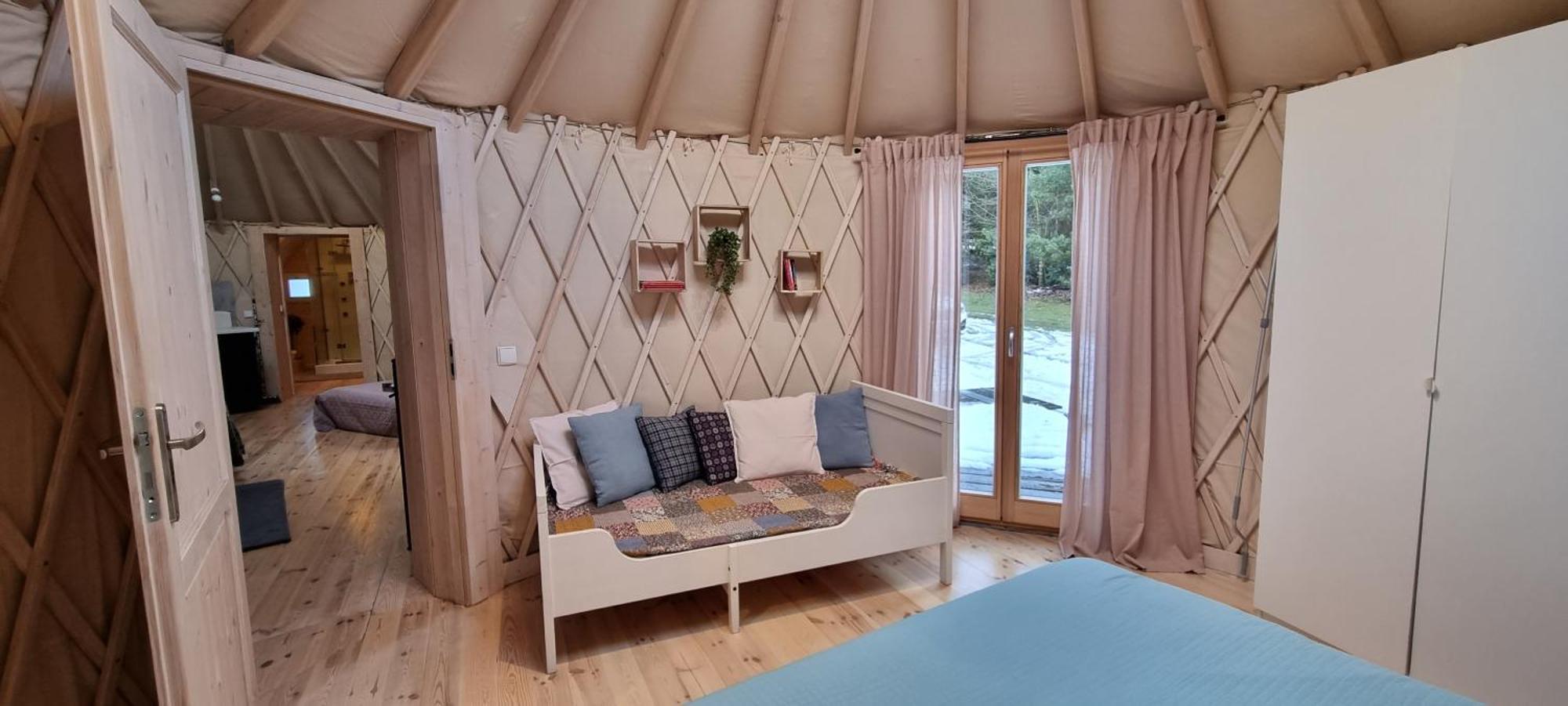 Villa Sokole Ranczo à Biskupice Kocurów Extérieur photo